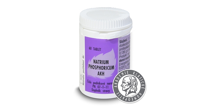 Homeopatikum týdne: Natrium phosphoricum AKH
