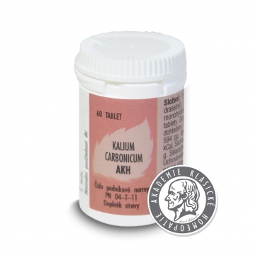Homeopatikum týdne - Kalium carbonicum AKH