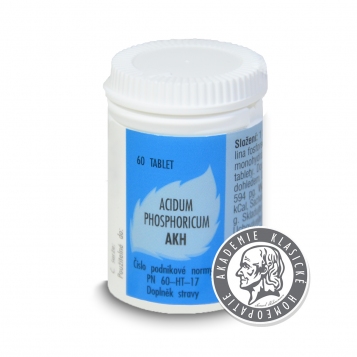 Homeopatikum týdne - Acidum phosphoricum AKH