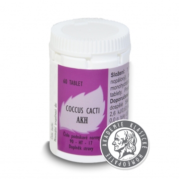 Homeopatikum týdne - Cocus cacti AKH