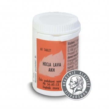 Homeopatikum týdne - Hecla láva AKH