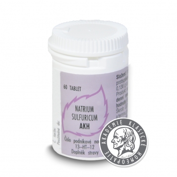 Homeopatikum týdne - Natrium sulfuricum AKH