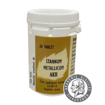 Homeopatikum týdne - Stannum metallicum AKH