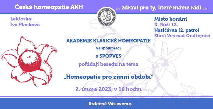 Veřejná přednáška s Ivou Plačkovou