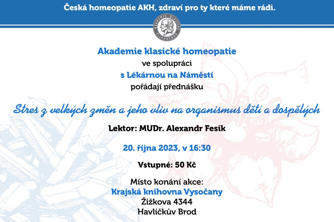 Stres z velkých změn a jeho vliv na organismus