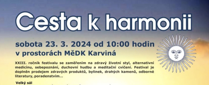 ???? Pozvánka na událost: Cesta k harmonii ????