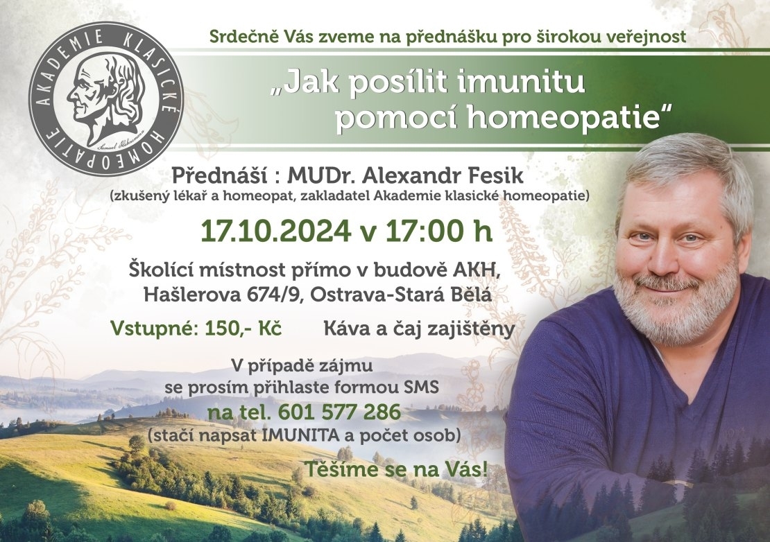Jak posílit imunitu pomocí homeopatie