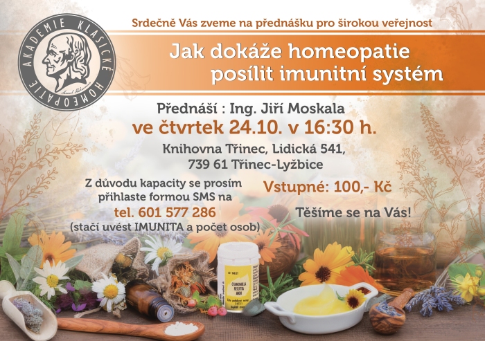 Jak dokáže homeopatie posílit imunitní systém