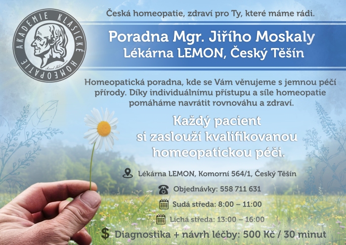 Poradna Mgr. Jiřího Moskaly