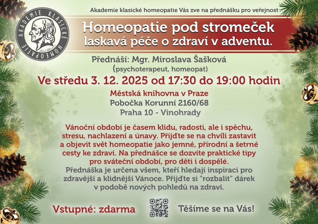 Homeopatie pod stromeček