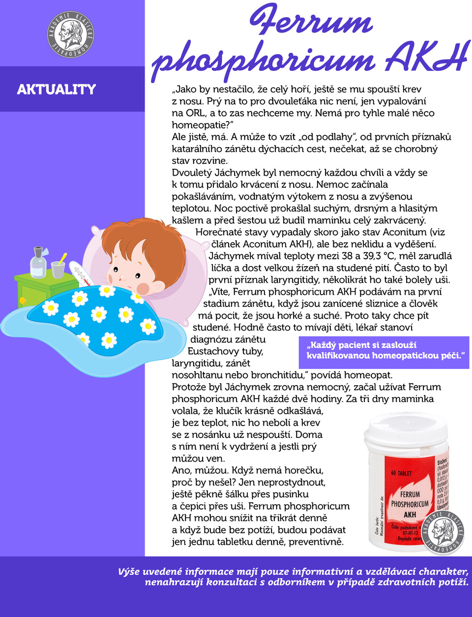 Ferrum phosphoricum AKH