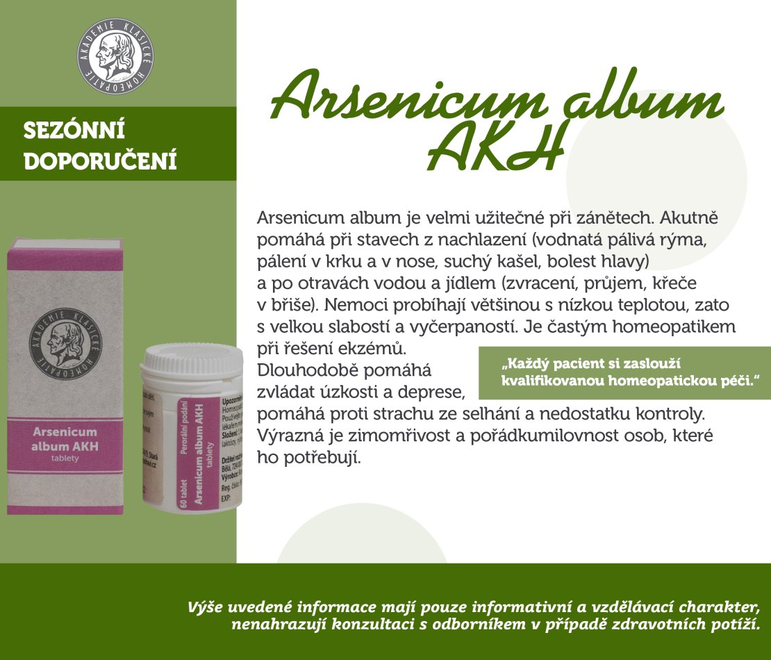 Arsenicum album AKH