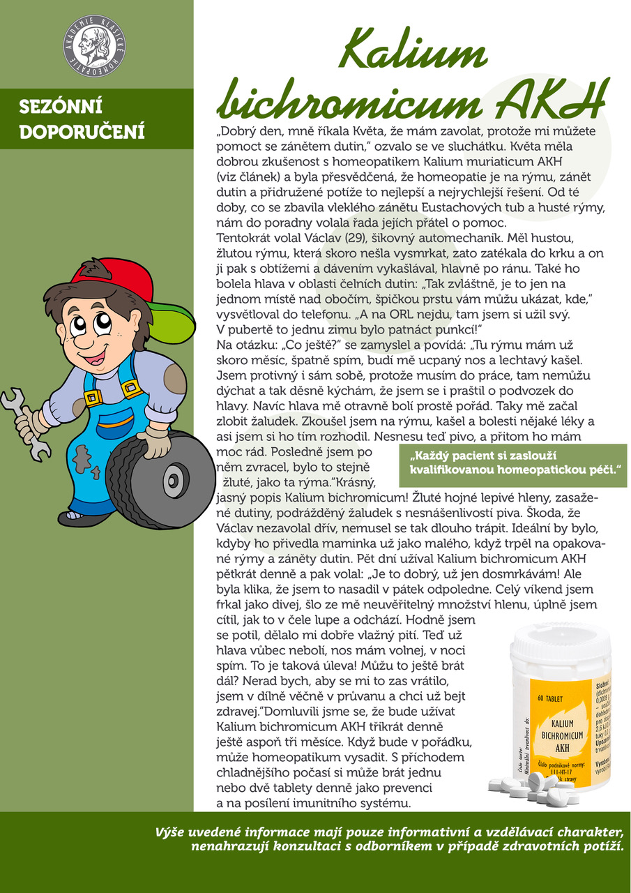 Kalium bichromicum AKH