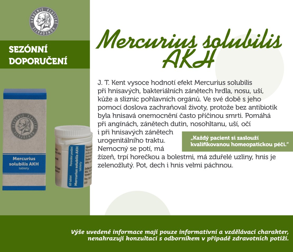 Mercurius solubilis AKH